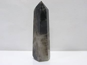 Amazon.co.jp: （風水堂）黒水晶【モリオン原石】六角柱